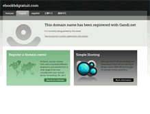 Tablet Screenshot of ebookbdgratuit.com